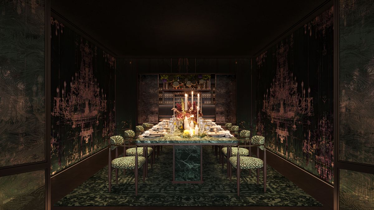 A private table at VANTA
